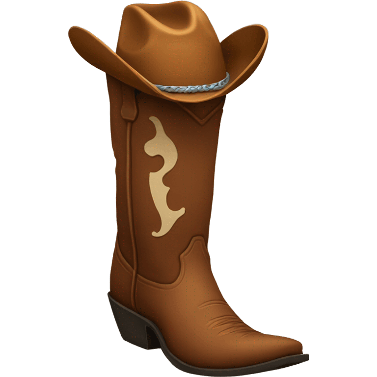 cowboy boot emoji