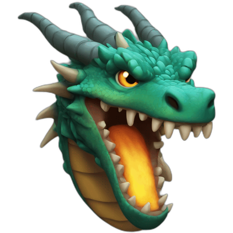 Dragon feu emoji