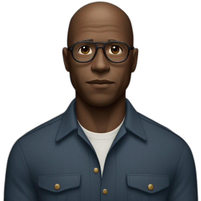 steve mcqueen black director bald young emoji