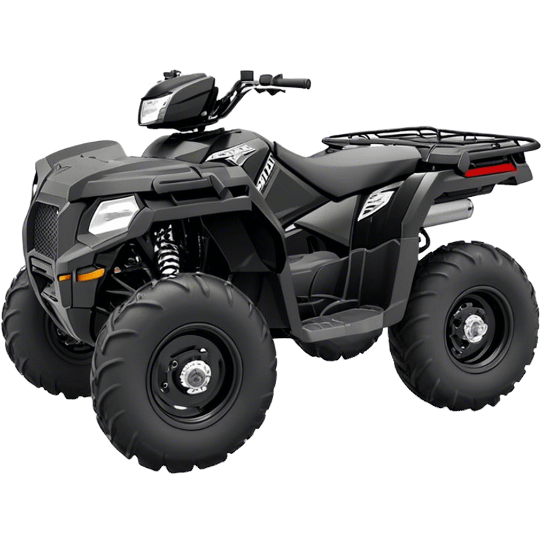 ATV - Polaris Sportsman 570 (Model Year: 2022) (Iconic colour: Black) emoji