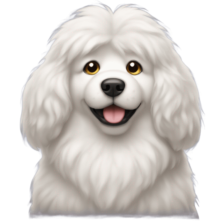 Big fluffy dog emoji