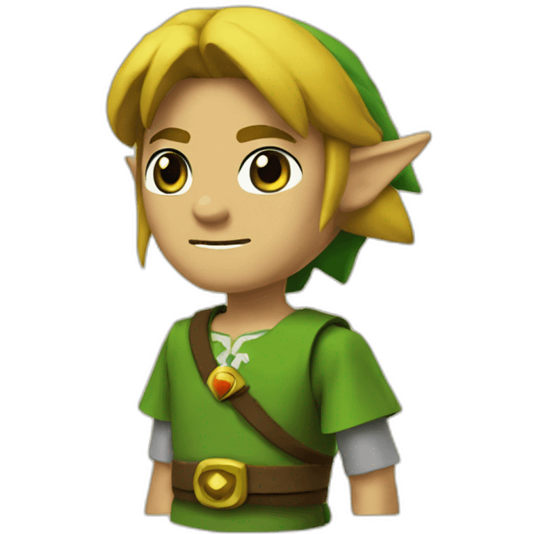 The legend of the zelda emoji