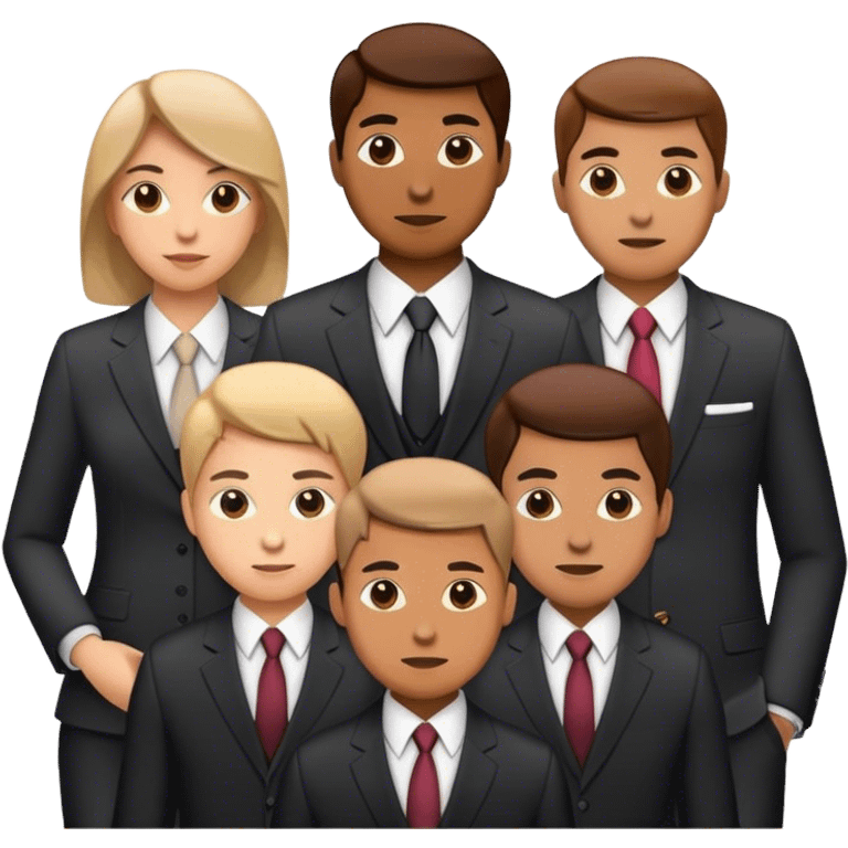 people in suits emoji