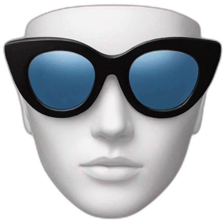 balenciaga mask sunglasses  emoji