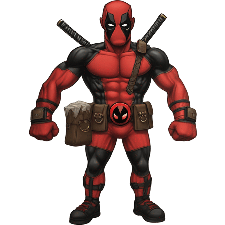 conor mcgregor costume Deadpool emoji