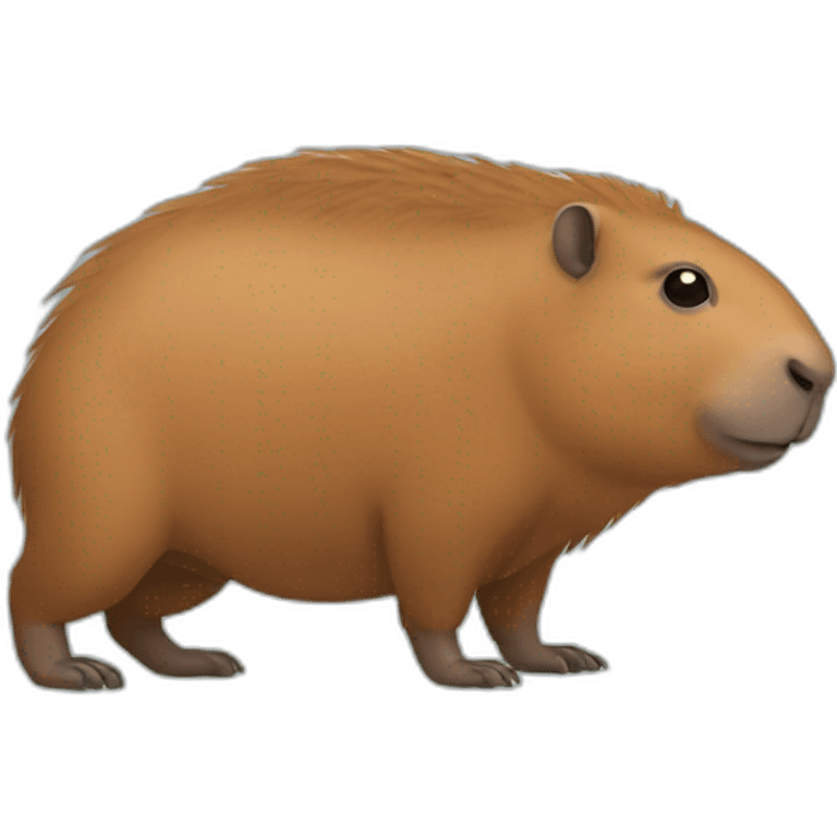 Capibara emoji