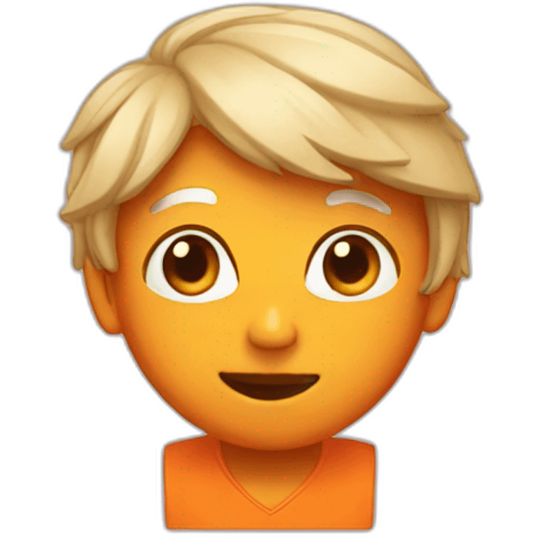 orange pim pam emoji