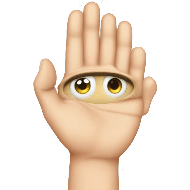 hand-eye coordination emoji