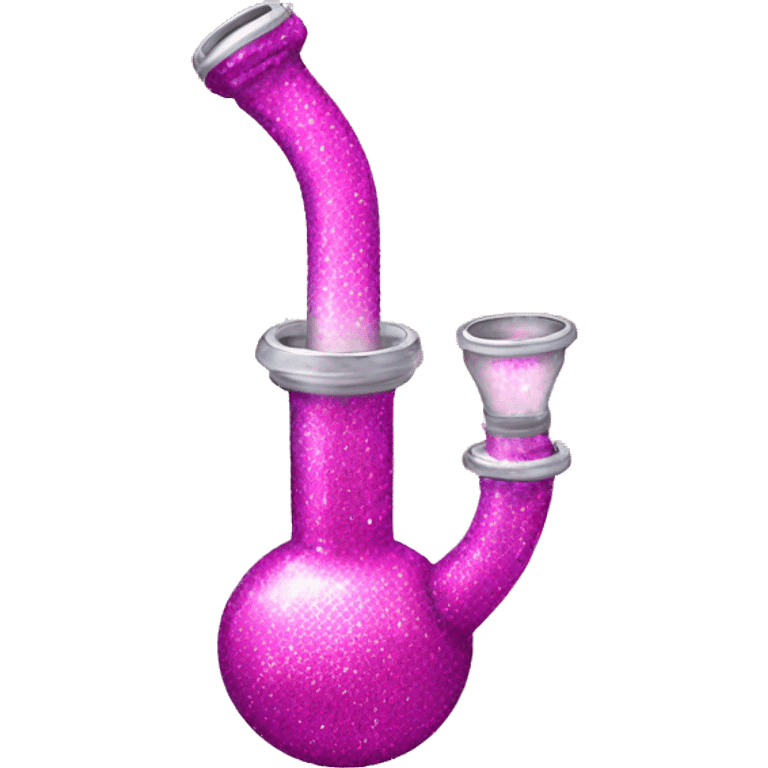  pink sparkly bong emoji