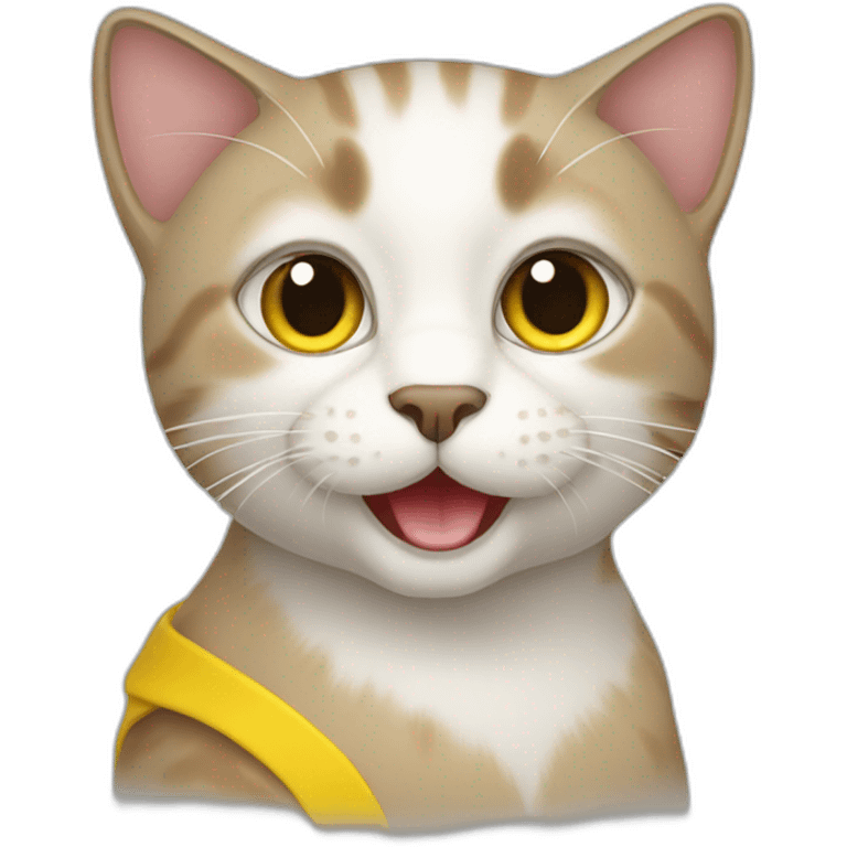 cat in Ukraine emoji