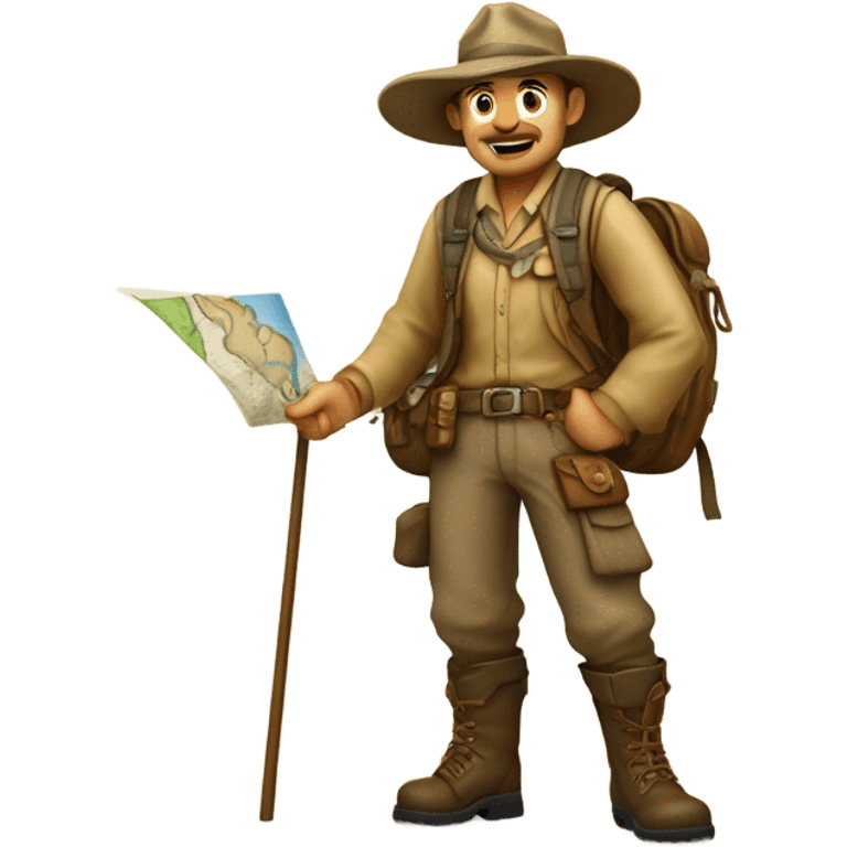 Australian explorer  emoji