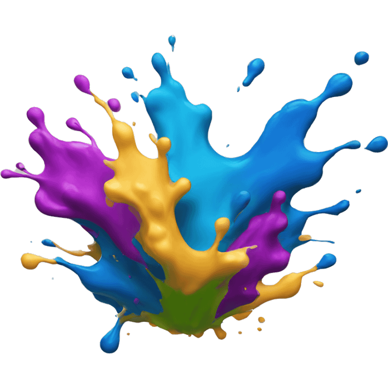 paint splash emoji