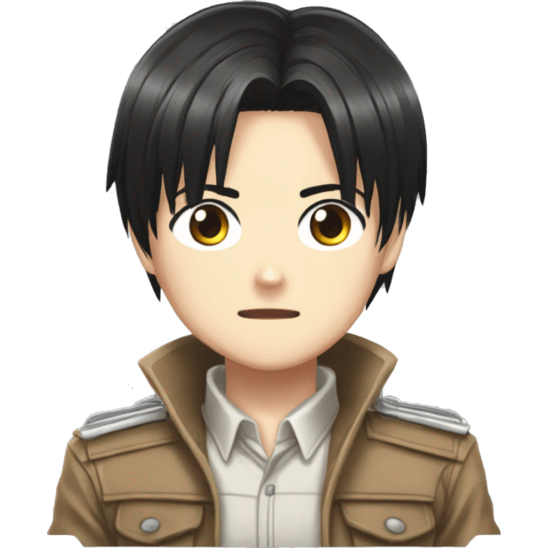 Levi ackerman from attack on titan emoji