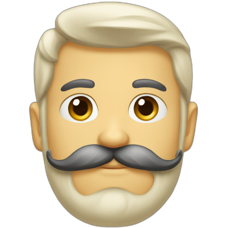 scimitar mustache emoji emoji