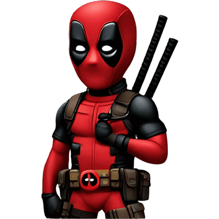 Deadpool Love emoji