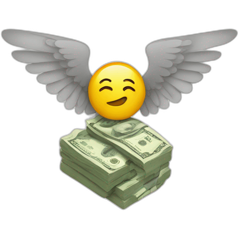 Money with Wings emoji