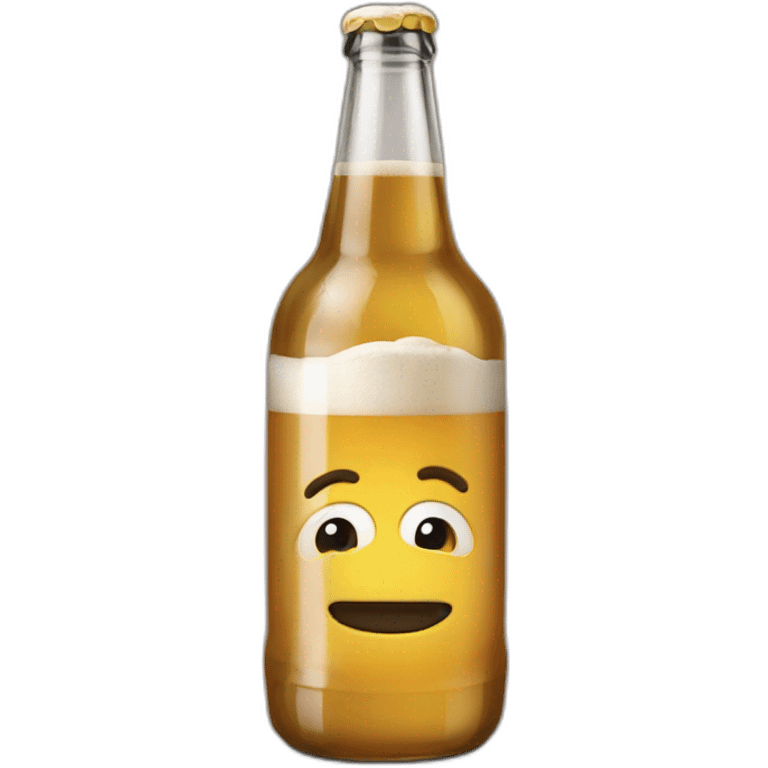 chriac buvant une biere emoji