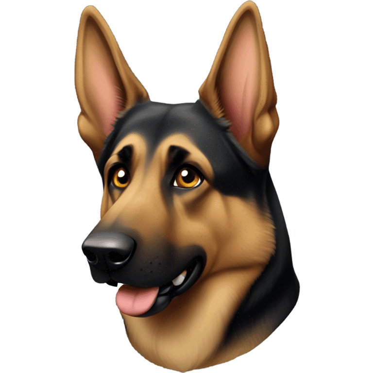 German shepherd emoji