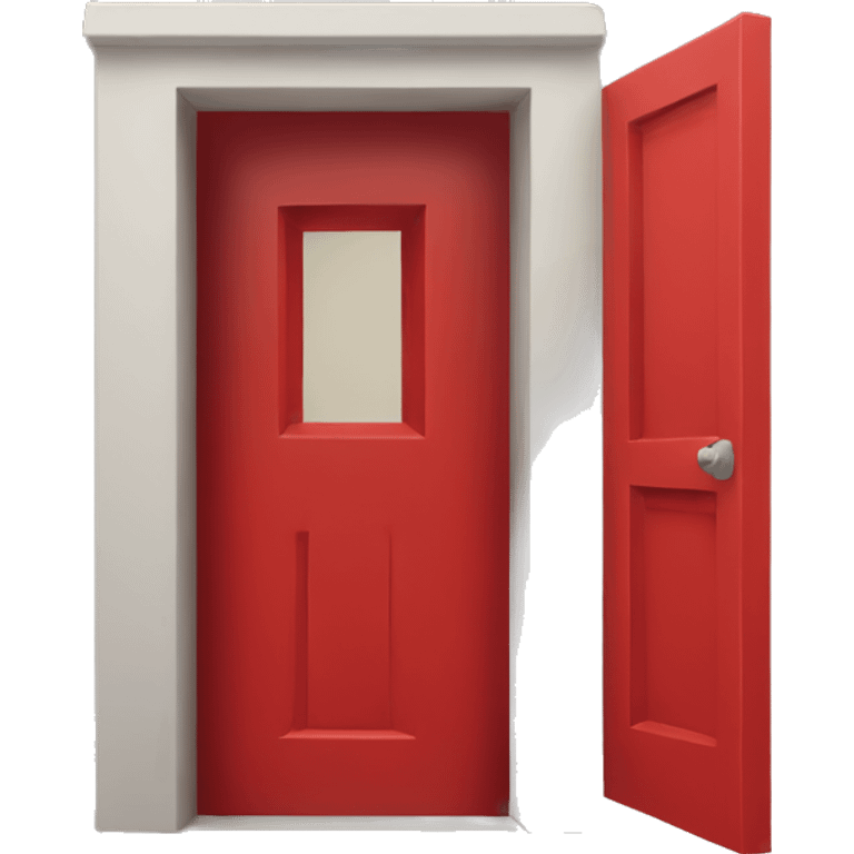 Open Red Door emoji