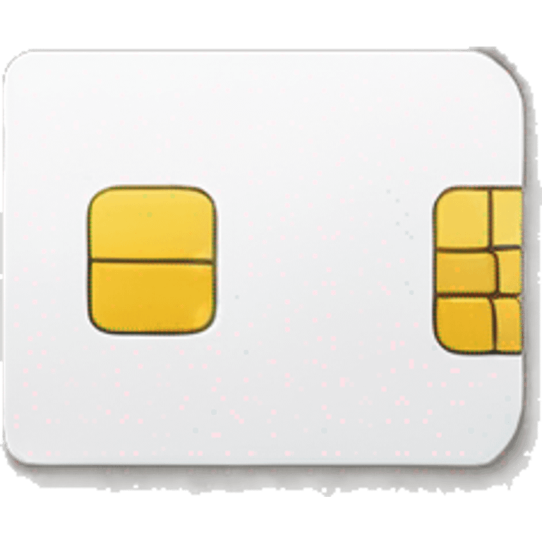 mobile SIM card emoji