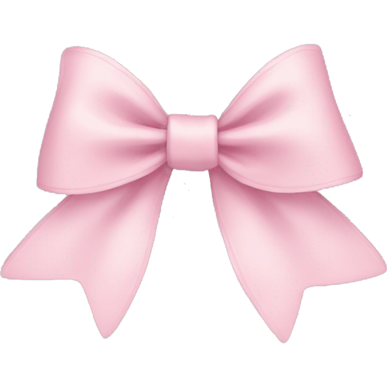 Light pink bows emoji