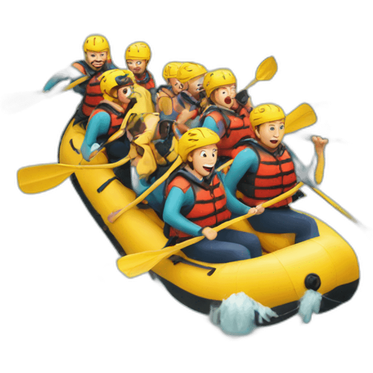 river rafting emoji