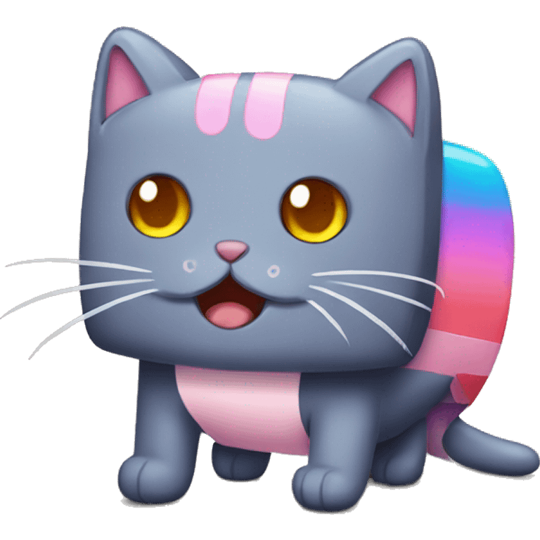 Nyan cat emoji