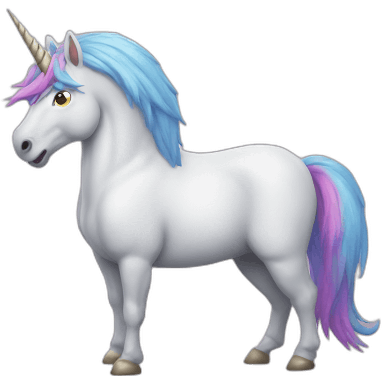 angry unicorn emoji