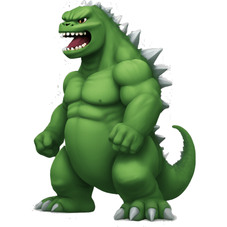 Godzilla Hulk emoji