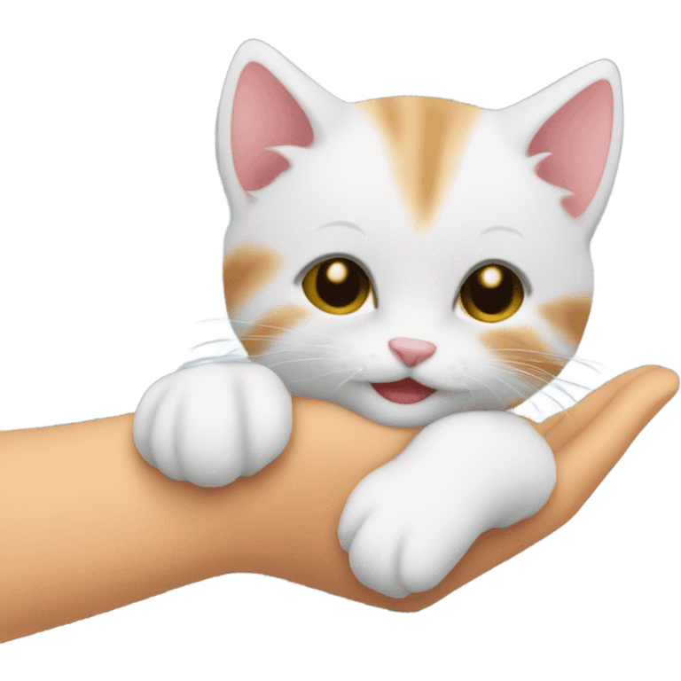 Kitty love emoji