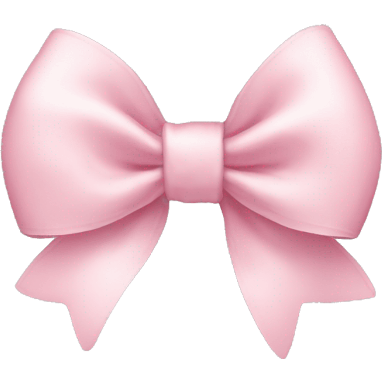 Light pink bow  emoji