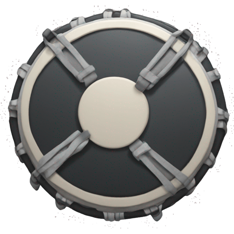 Drum disk emoji