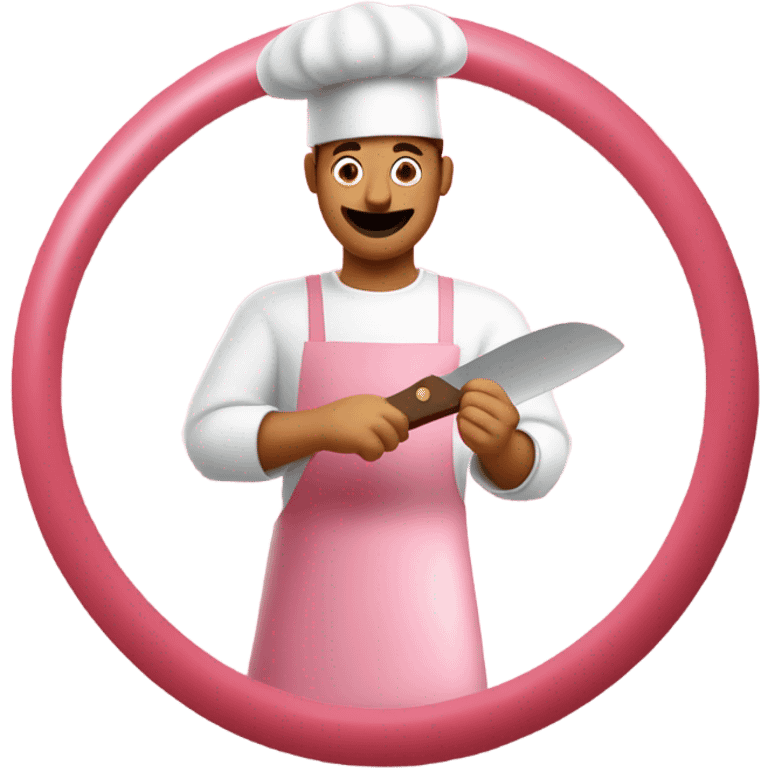 guy serving bologna  emoji