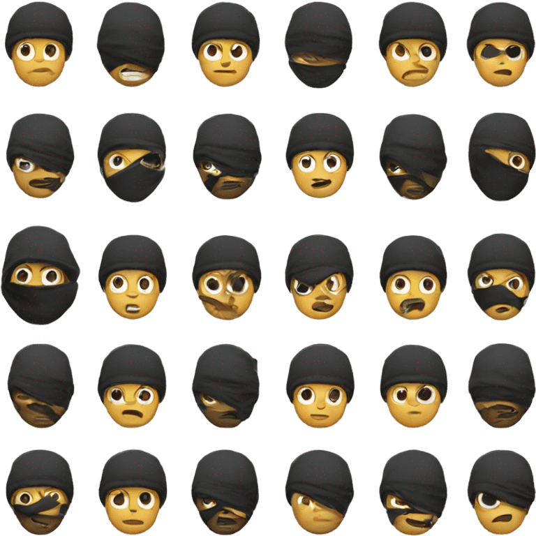 Robber emoji emoji