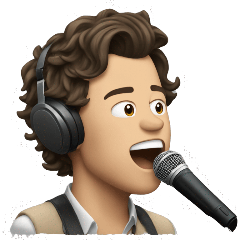 Harry styles singing emoji