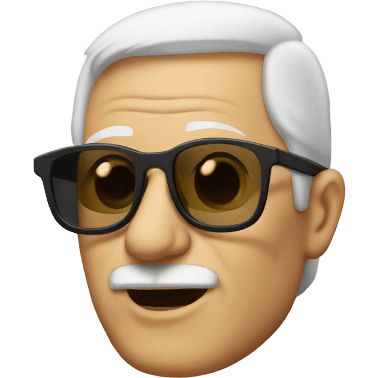 Grandpa wearing sunglasses emoji