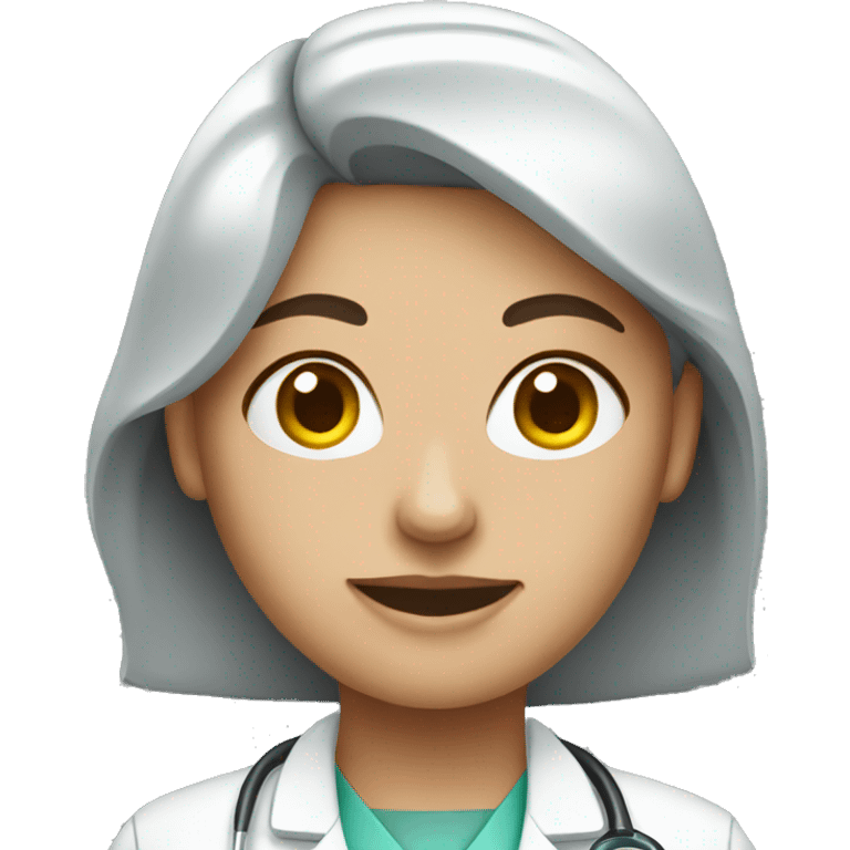 female medical worker  emoji