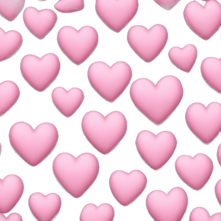 Corazón rosa pastel emoji