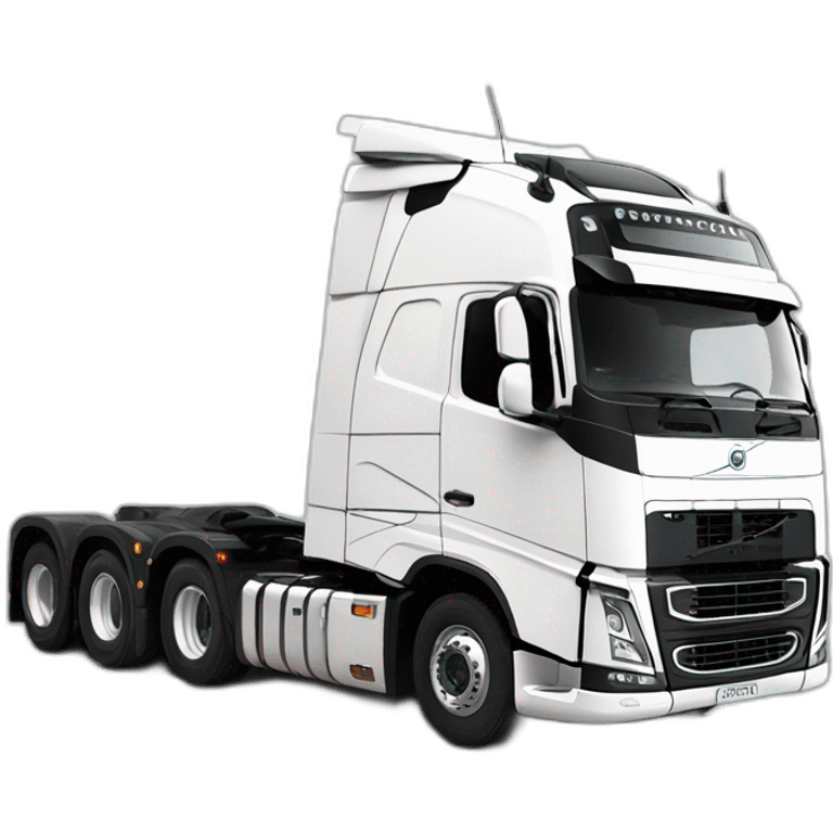 Volvo fh4 white emoji