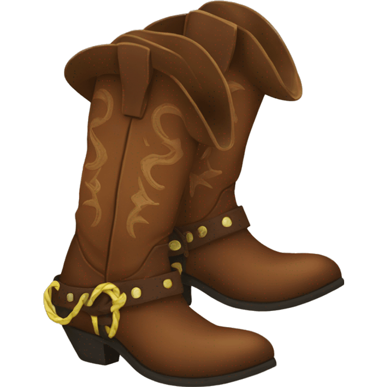 cowboy boots emoji