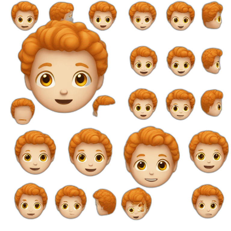 little ginger boy emoji