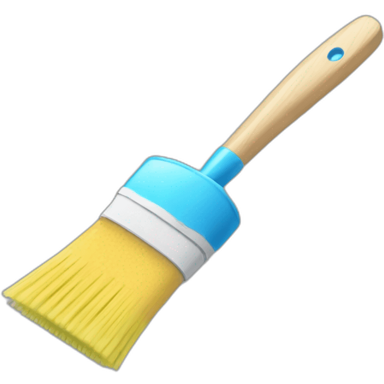 handly snow cleaning brush emoji