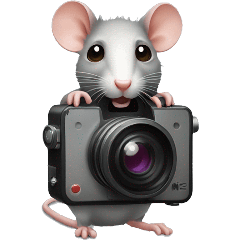 Rat camera prohibitted emoji