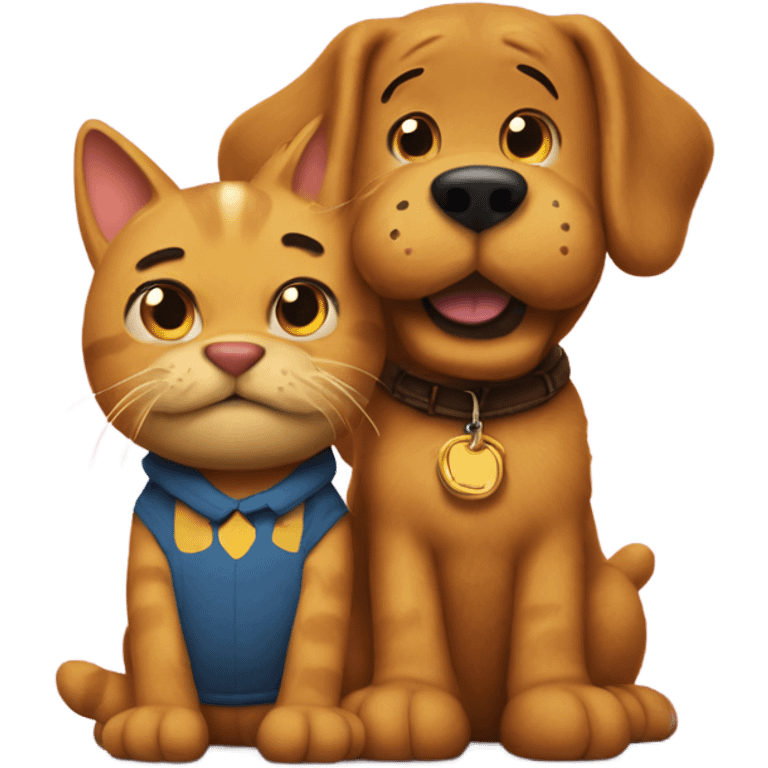 garfield and odie emoji