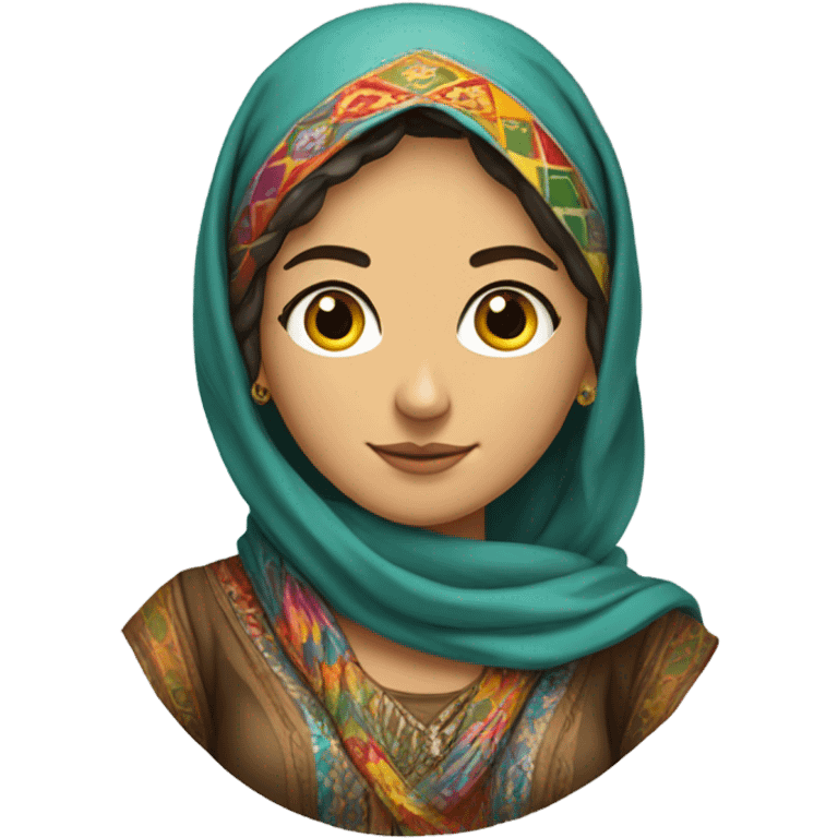 kurdish woman emoji