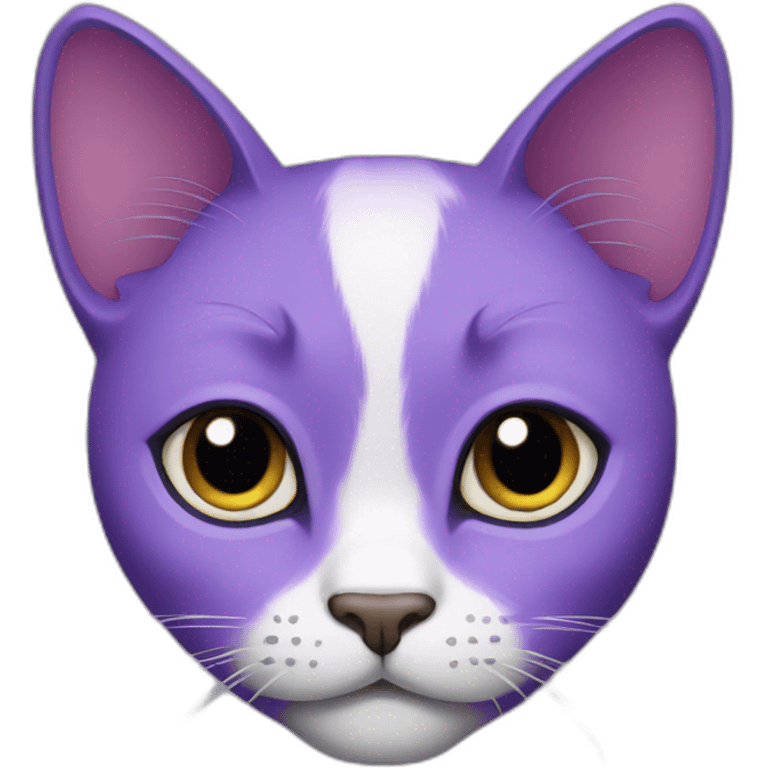 purple cat emoji