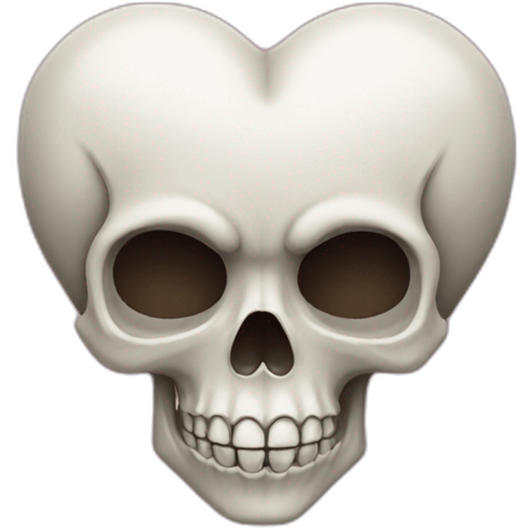 skull heart emoji