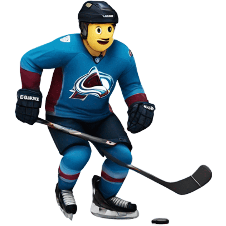 avalanche hockey player emoji