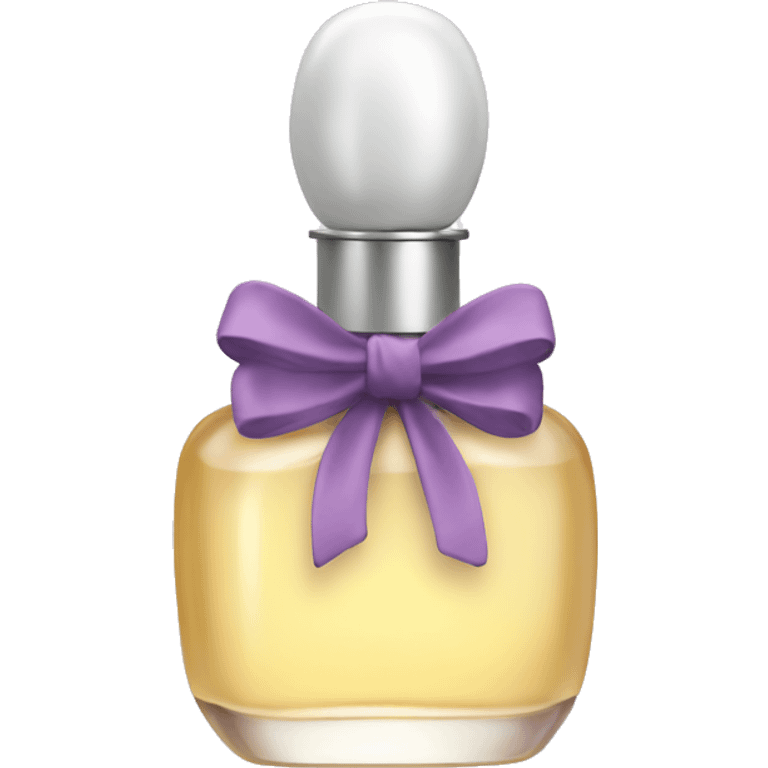 vanilla perfume with a bow emoji