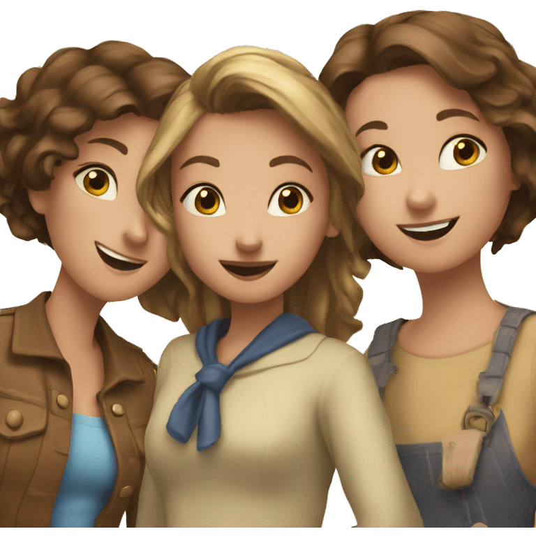 jack and the girls  emoji